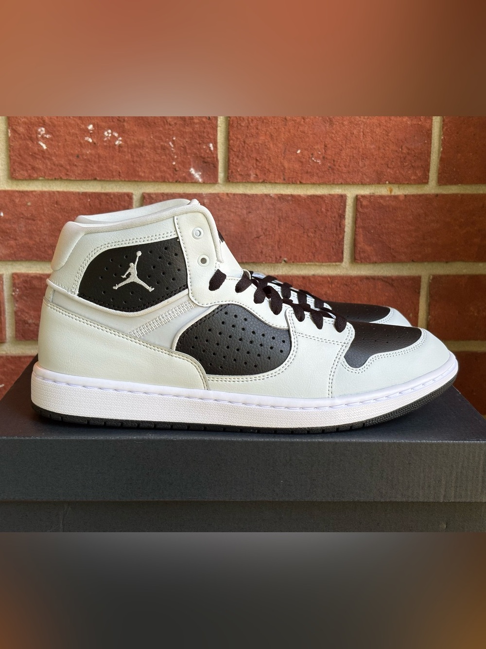 New Nike Air Jordan Access Grey Black White Mens Sizes Sneakers NIB Shoes